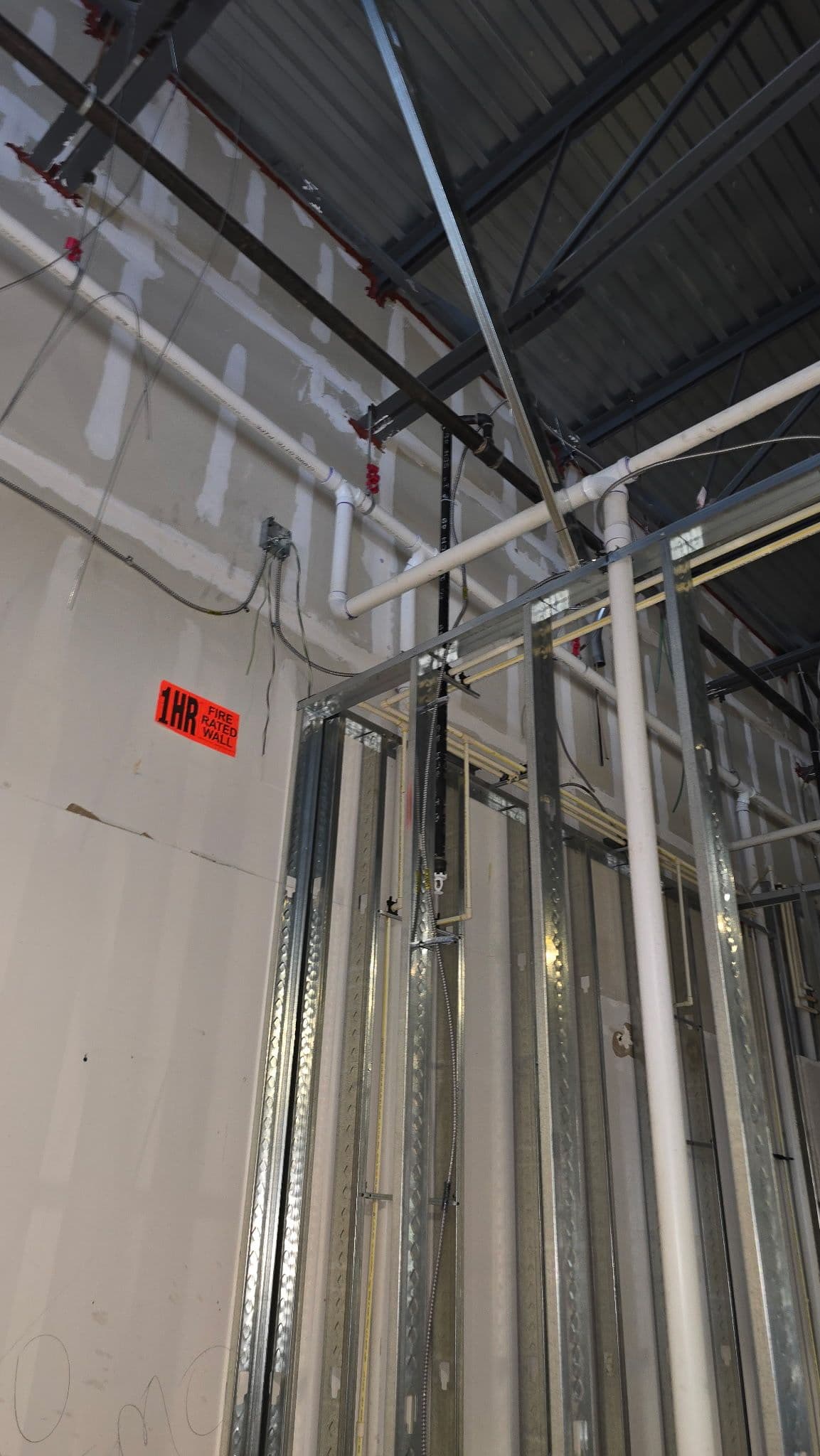 Gallery photos for Commercial Rough-In Plumbing Passes Inspection on This Build: Image #1