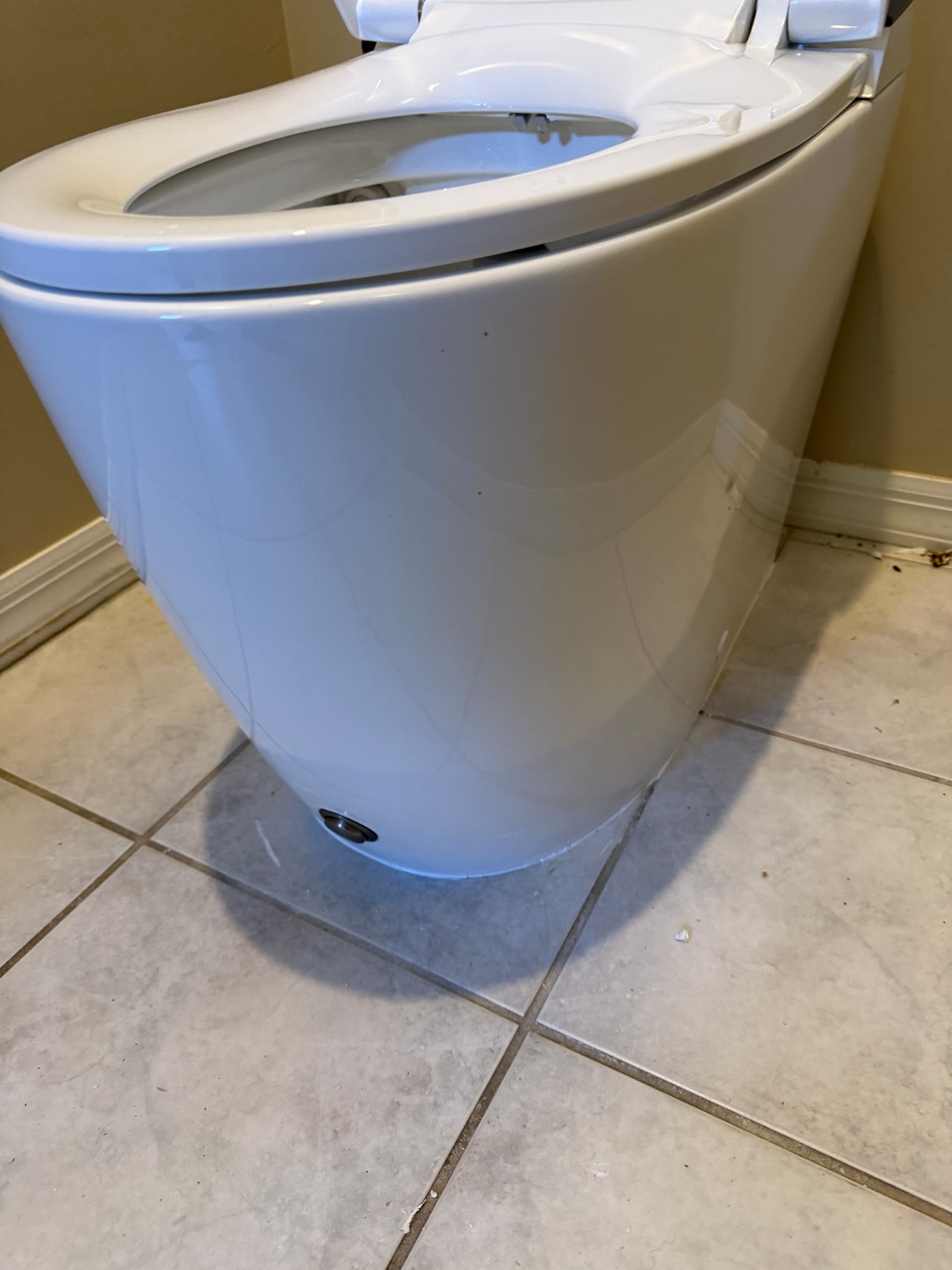 Gallery photos for Modern Bidet Toilet Installation: Image #2
