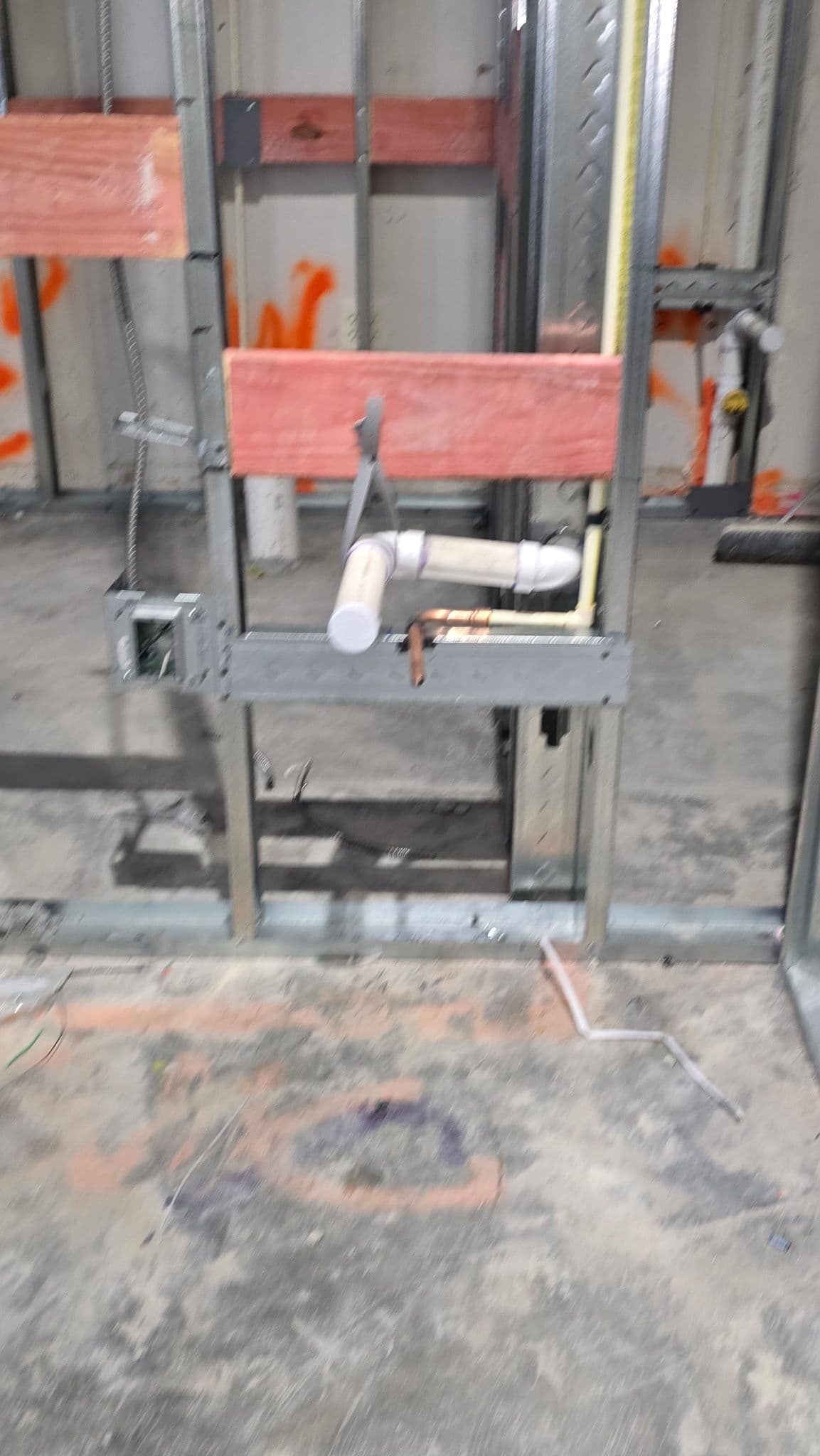 Gallery photos for Commercial Rough-In Plumbing Passes Inspection on This Build: Image #9