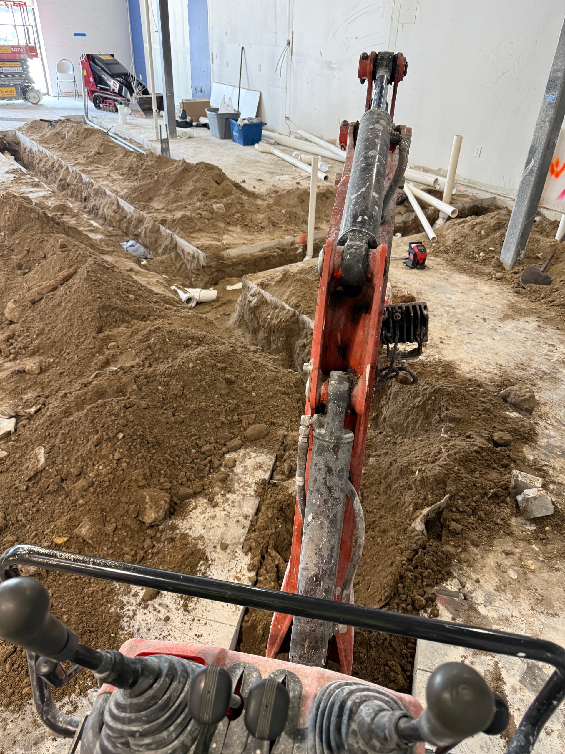 Gallery photos for Commercial Rough-In Plumbing Passes Inspection on This Build: Image #2