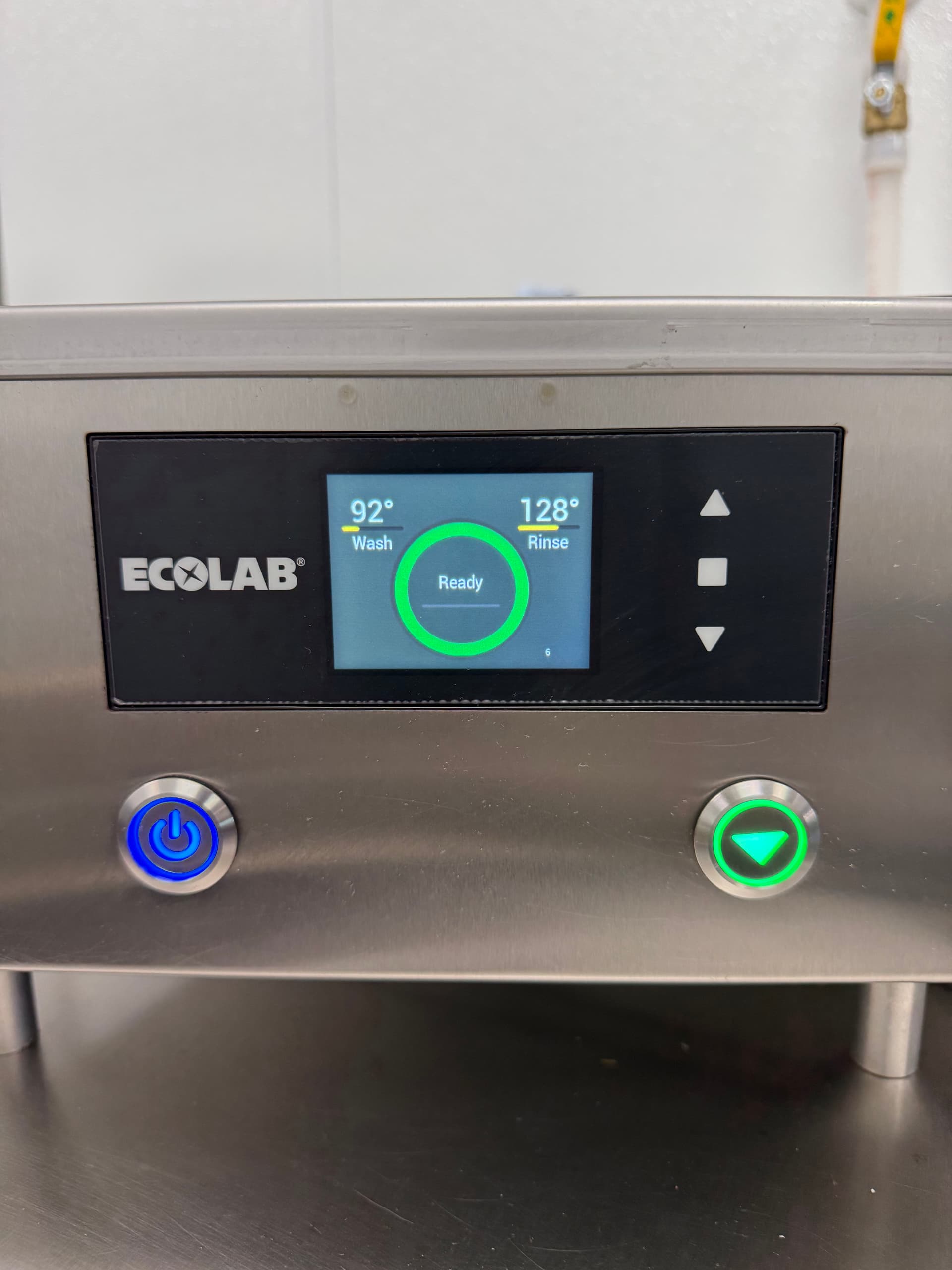 Gallery photos for Commercial Kitchen Ecolab High-Temp Dishwasher Installation Done Right: Image #2