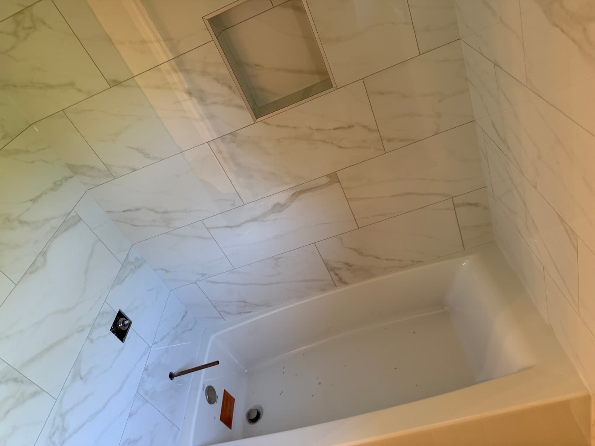 Gallery photos for Bathroom Renovation Project with Marble Finish: Image #2