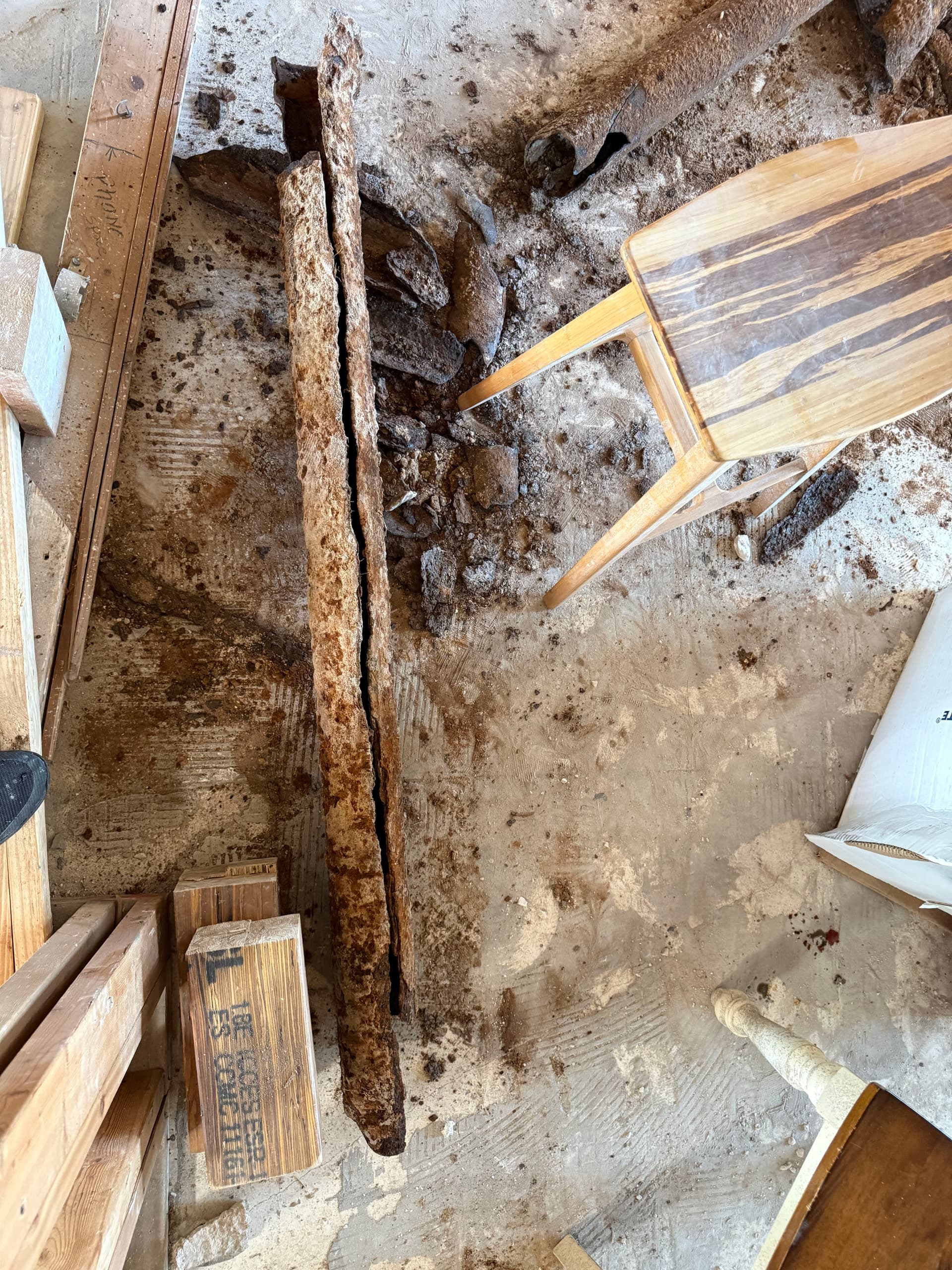 Gallery photos for Whole House Sewer Repipe Swaps Failed Cast Iron for PVC DWV: Image #6