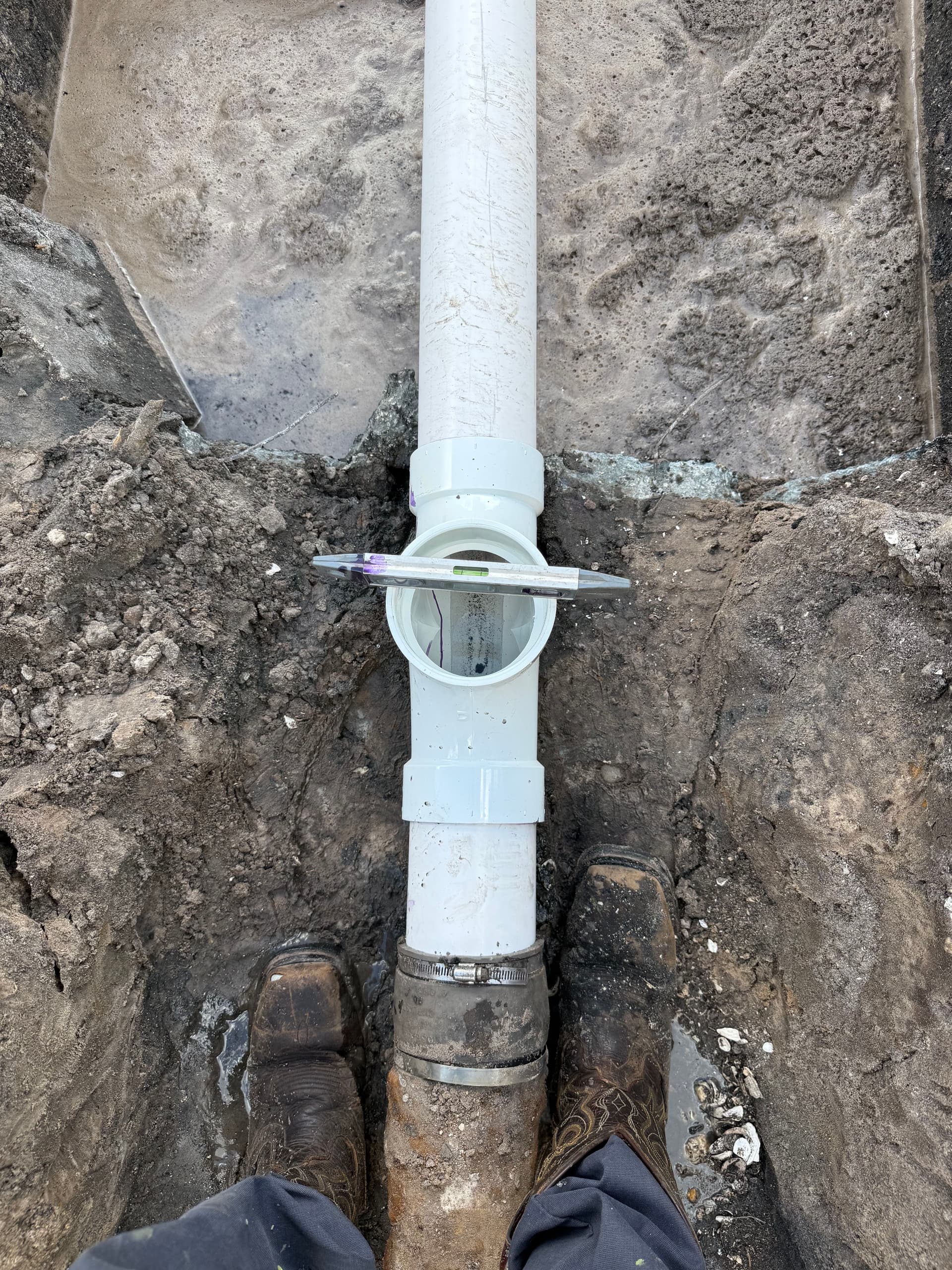 Gallery photos for Septic to Sewer Conversion with Precision Pipe Installation: Image #2