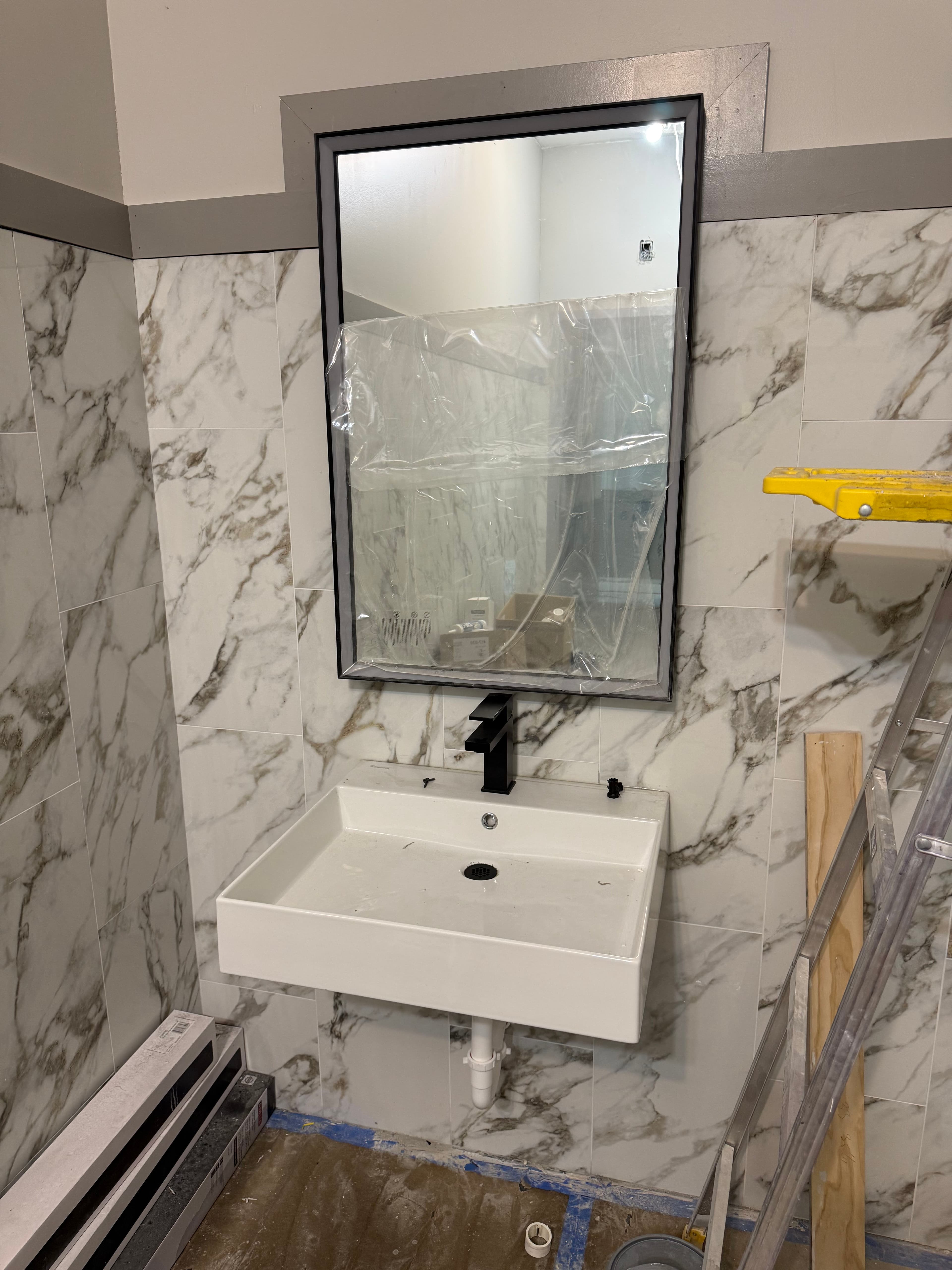 Project Modern Bathroom Makeover with Sleek Features image