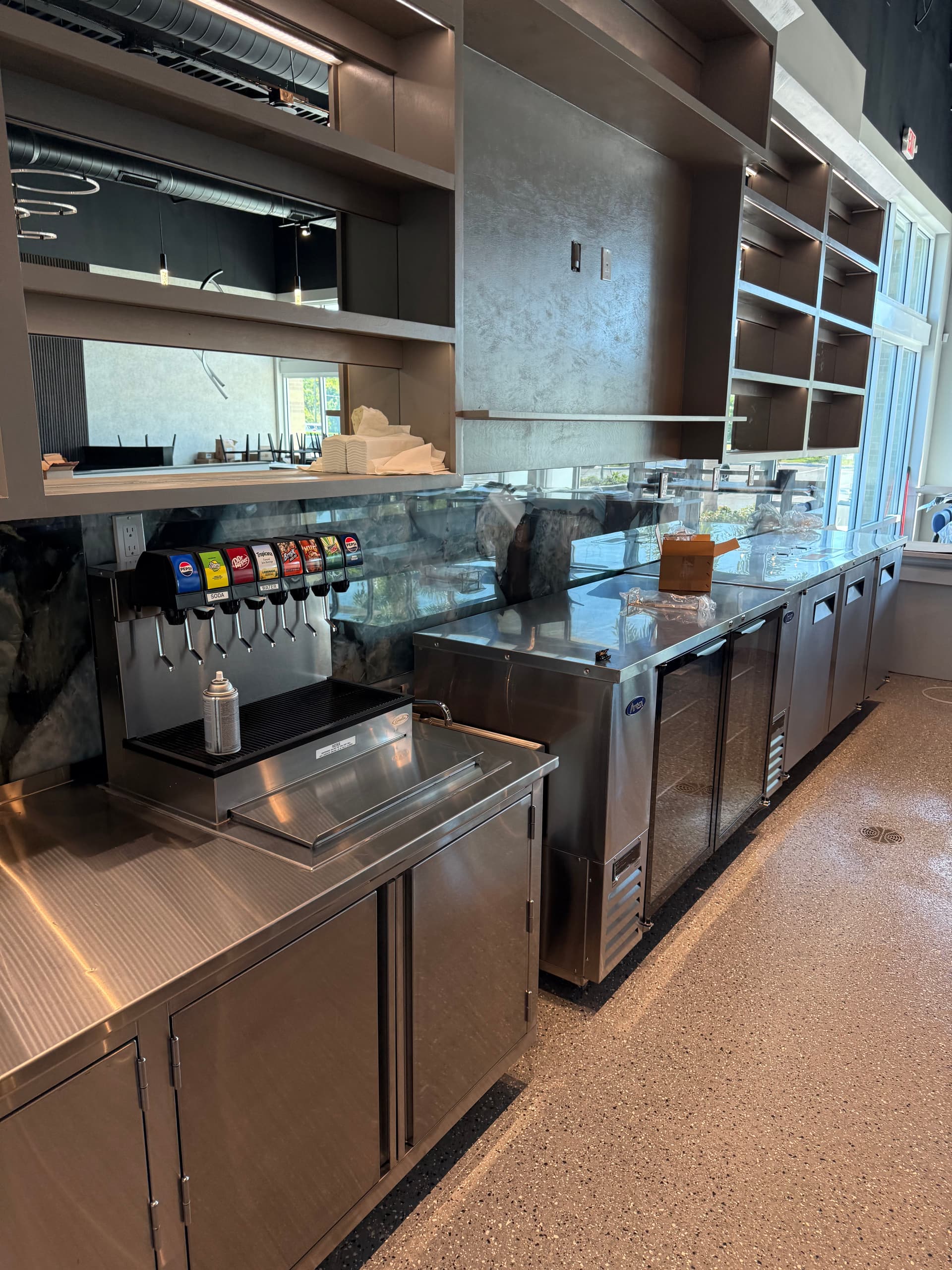 Gallery photos for Full Commercial Plumbing Trim Out for Extreme Pizza Restaurant: Image #7