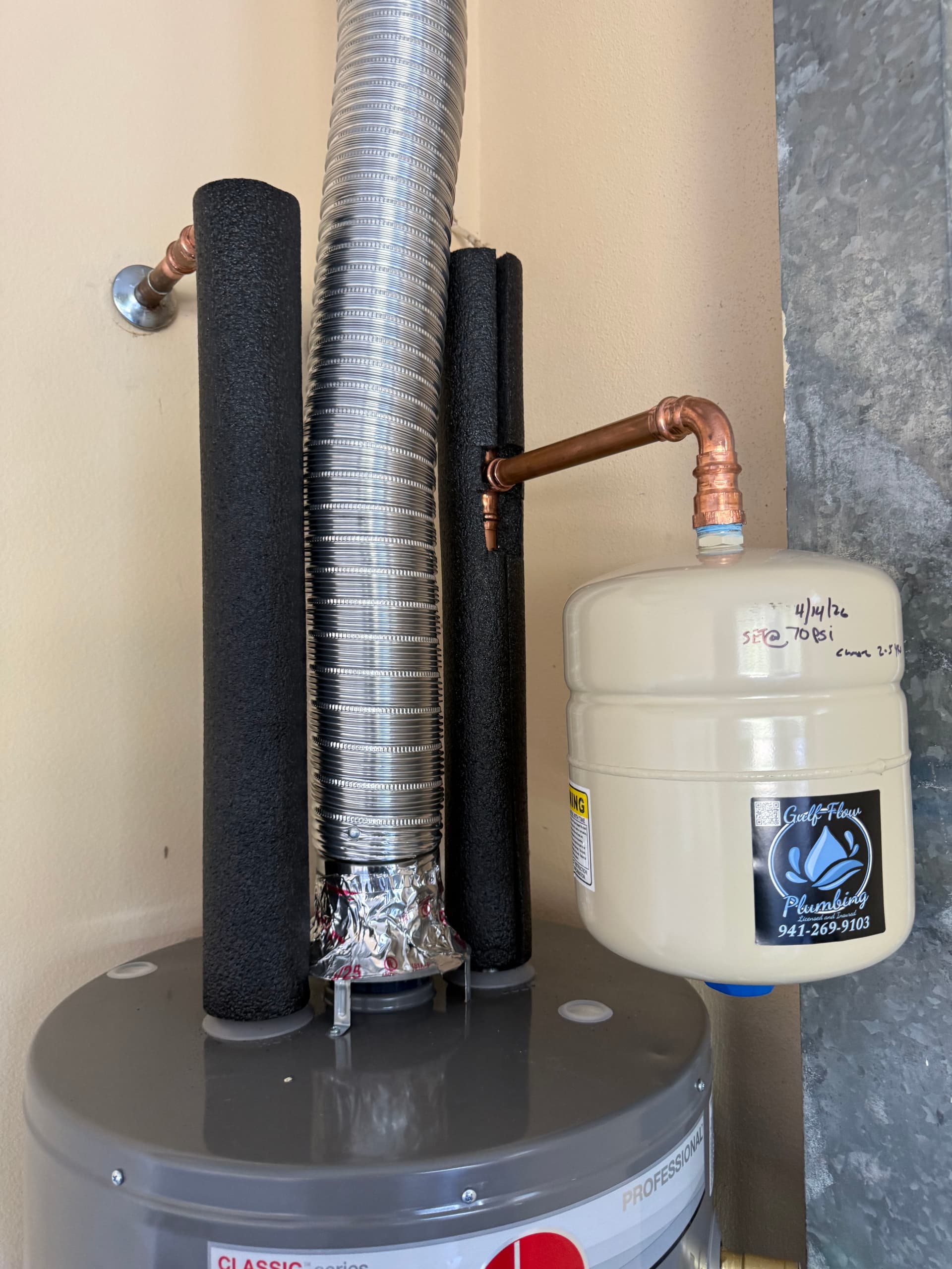Gallery photos for Rheem 50-Gallon Natural Gas Water Heater Installation Done Right: Image #5
