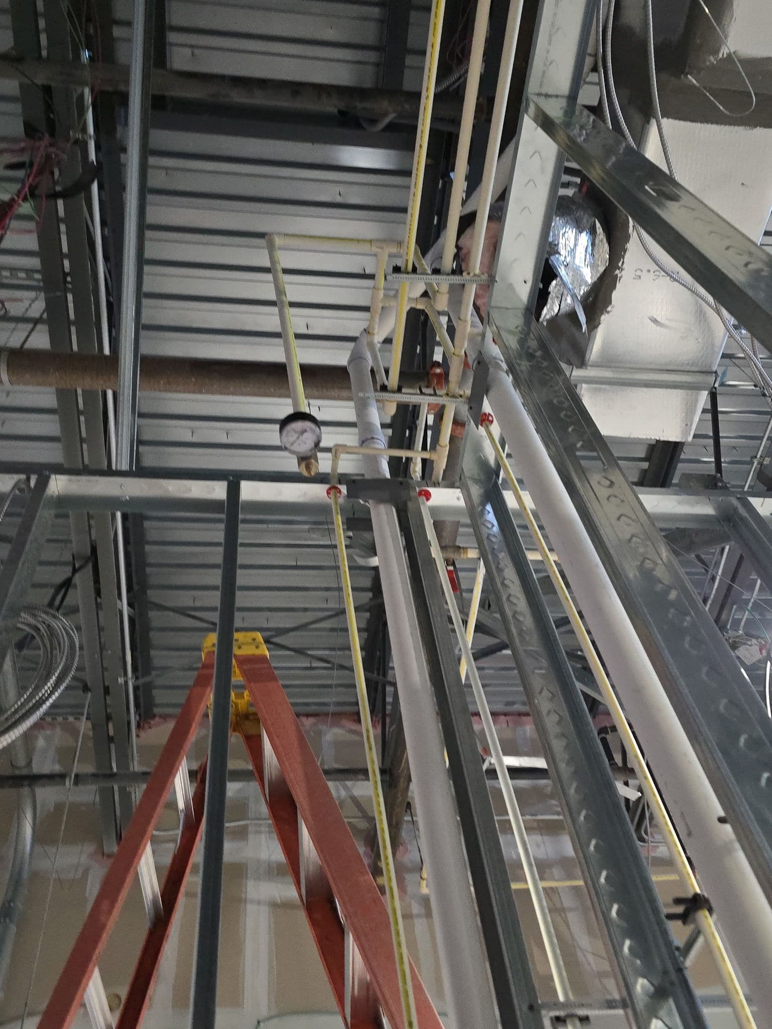 Gallery photos for Commercial Rough-In Plumbing Passes Inspection on This Build: Image #4