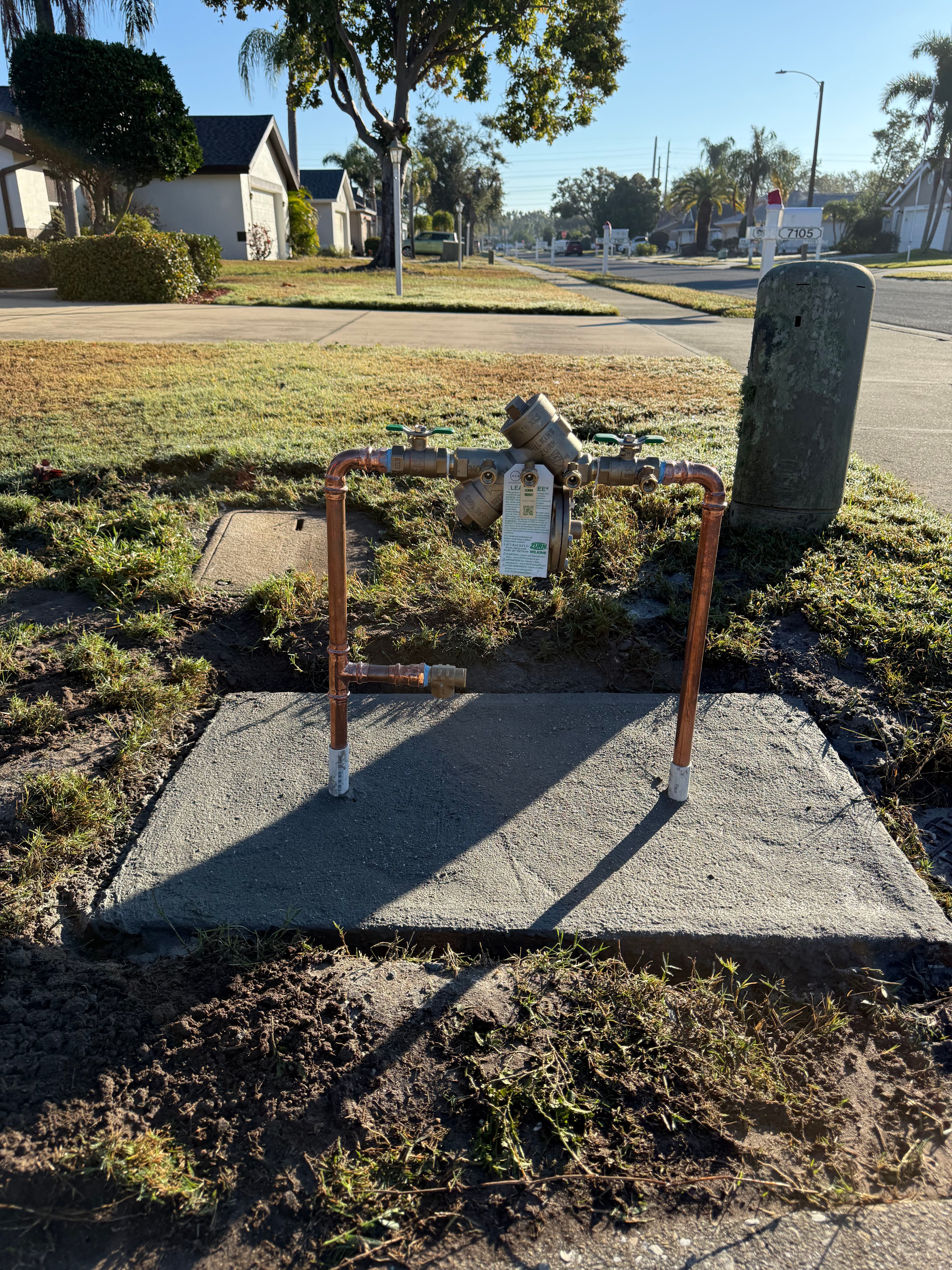 Project Protecting Your Home with New Backflow Preventer Installation image