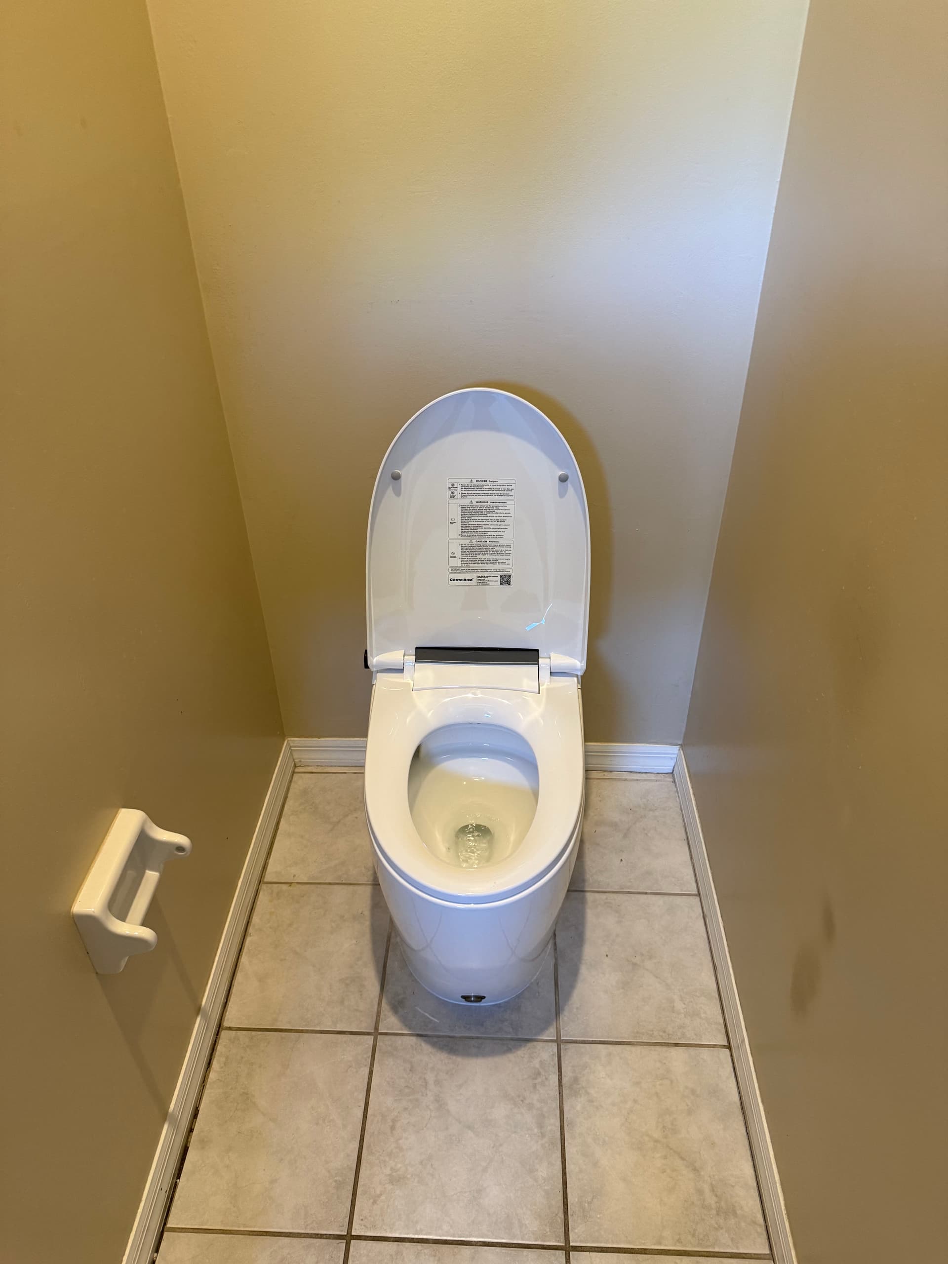 Gallery photos for Modern Bidet Toilet Installation: Image #1