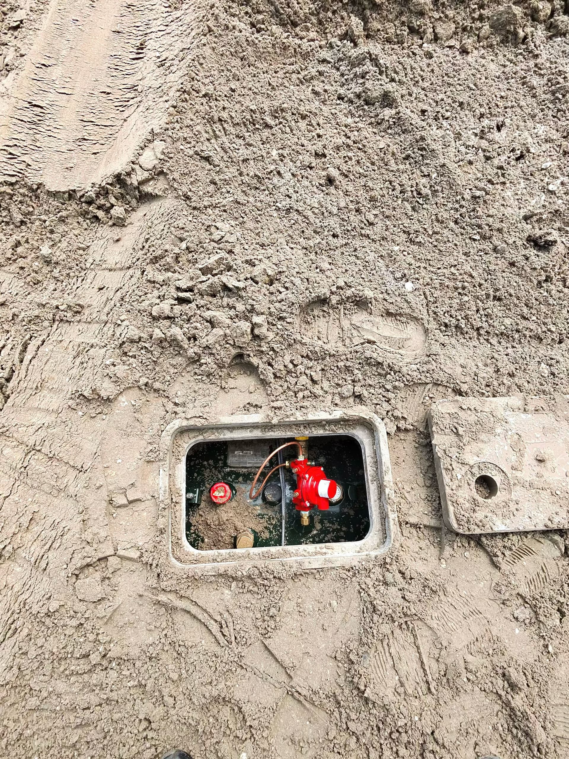 Gallery photos for 250-Gallon Underground Propane Tank Install Passes Inspection: Image #3