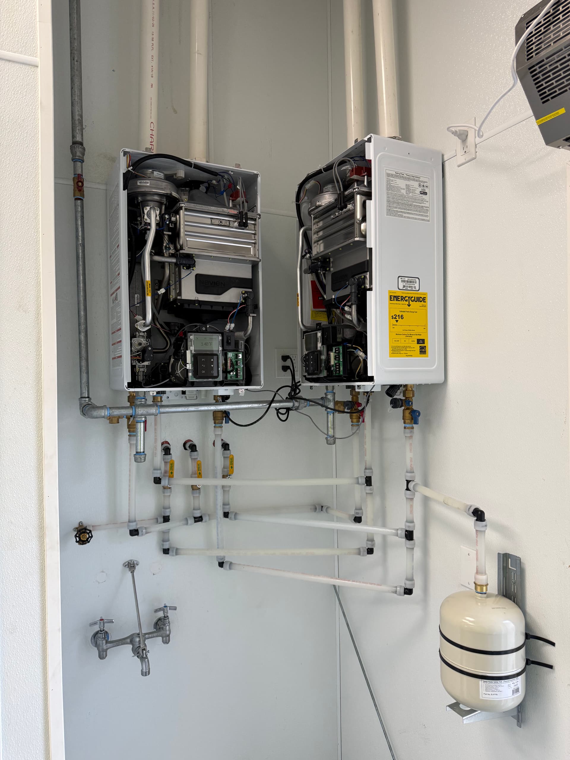 Gallery photos for Smart Navien Tankless Water Heaters Installed at Local Restaurant: Image #2