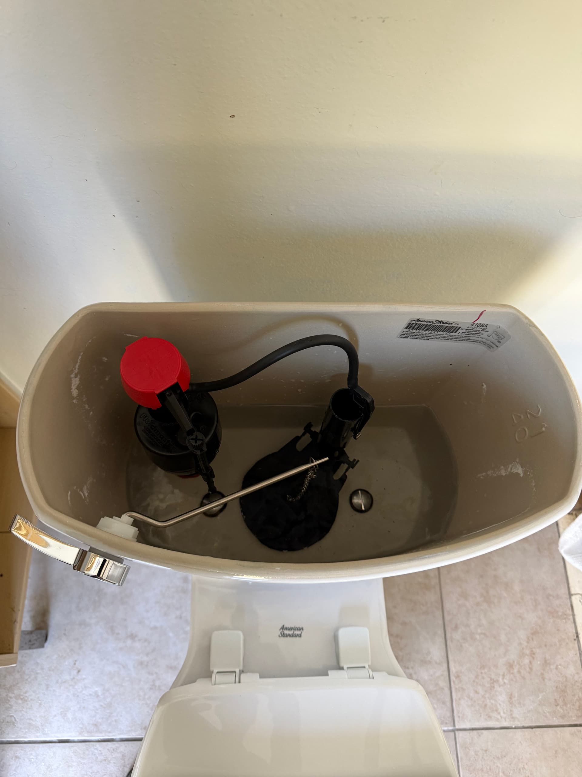 Gallery photos for Sleek New Toilet Installation with American Standard Pro Cadet: Image #2